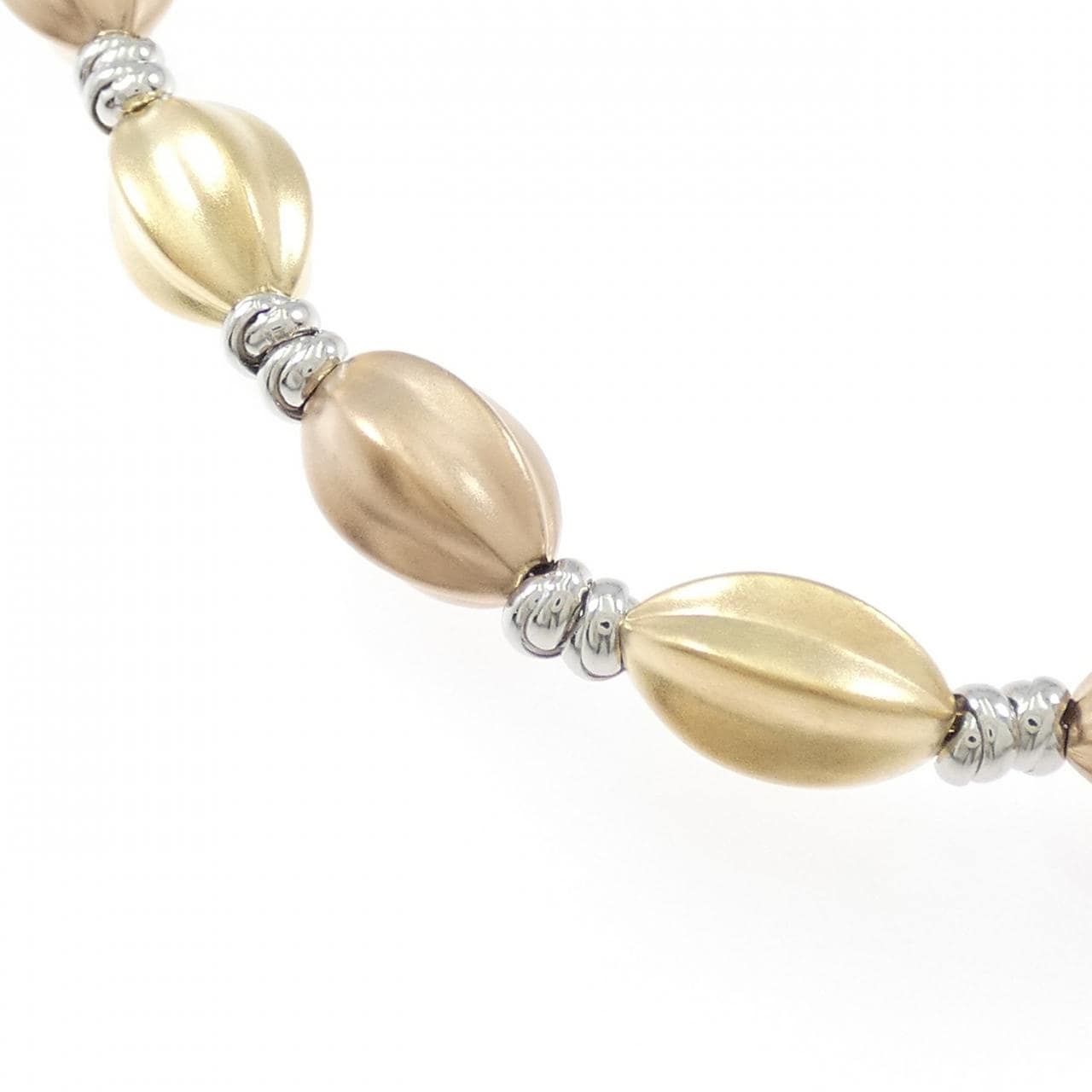 K18YG/PT850 /K18PG ネックレス