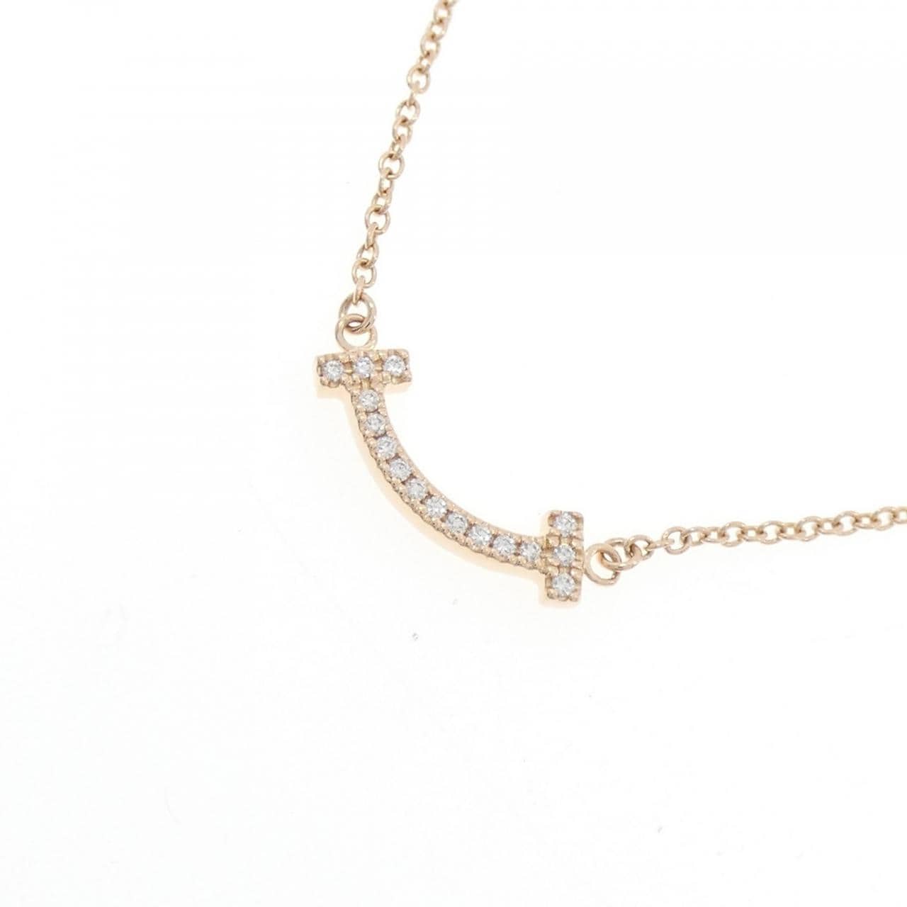 ティファニー Tスマイル ミニ ネックレス