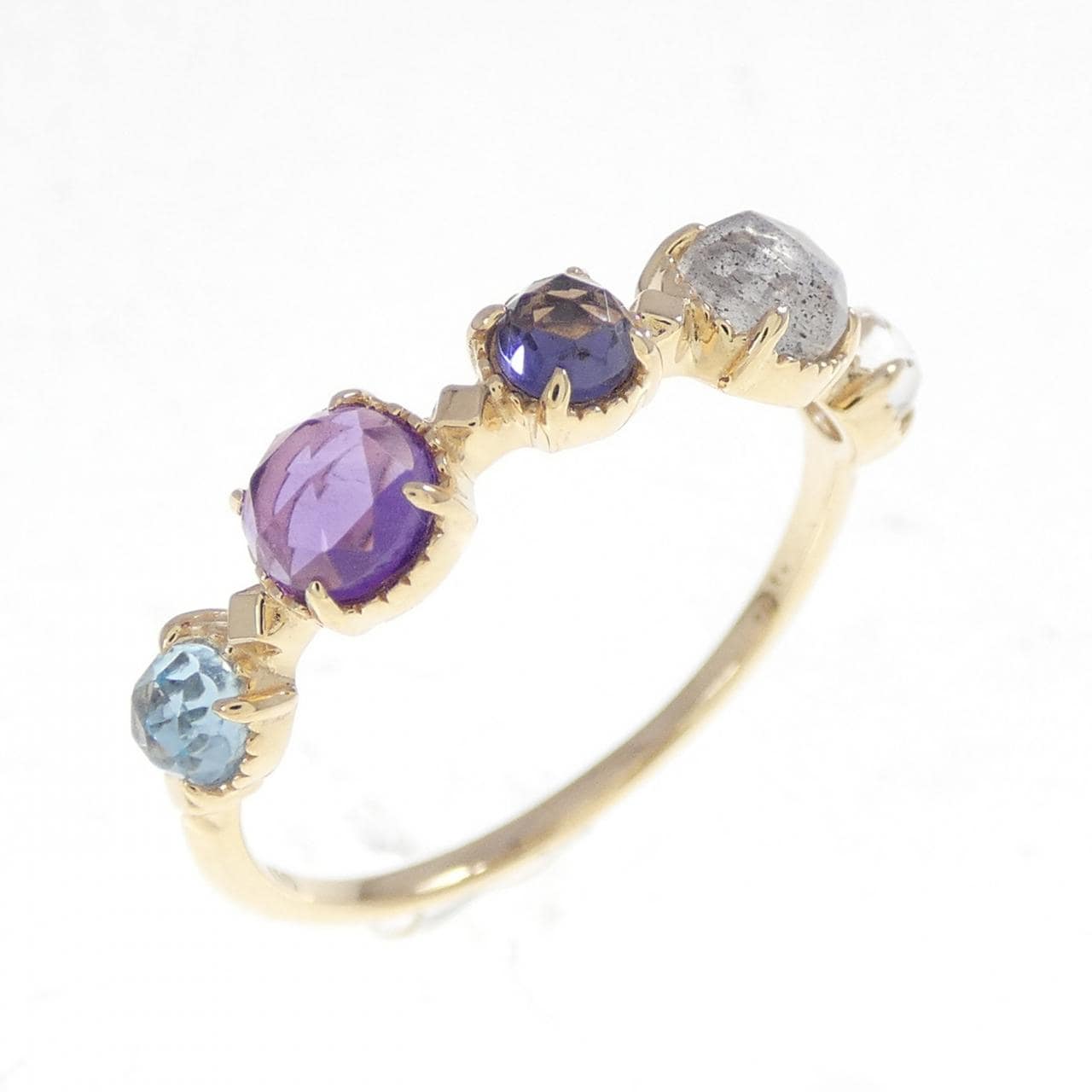 アガット カラーストーン リング