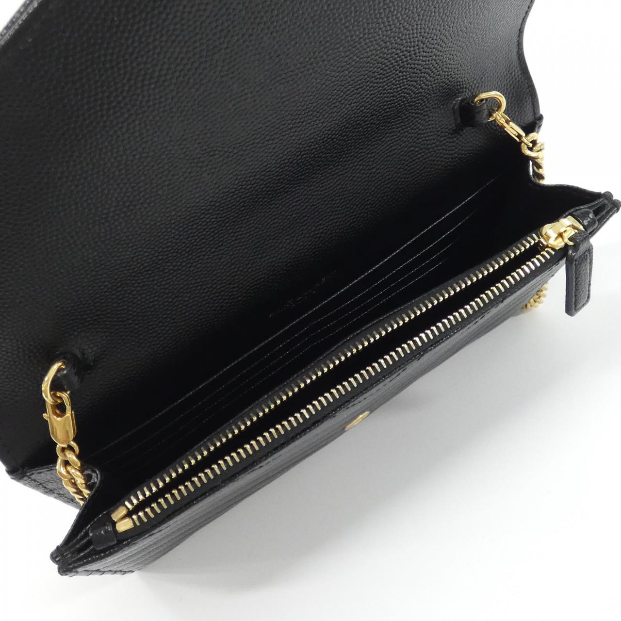コメ兵｜サンローラン 393953 BOW01 チェーンウォレット｜SAINT