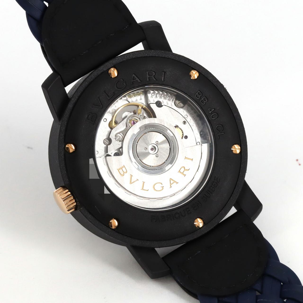 BVLGARI BVLGARI BVLGARI Carbon Gold BB40CL/BBP40C3CGLD/102634 Carbon Automatic
