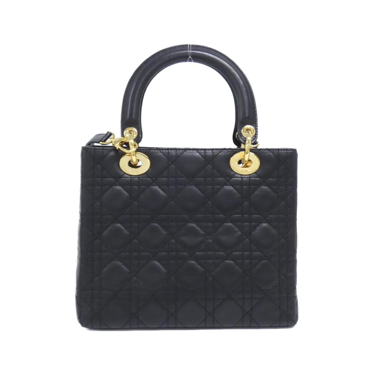 【ヴィンテージ】クリスチャンディオール レディ ディオール ミディアム CAL44550 バッグ