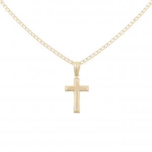 K18YG クロス ネックレス