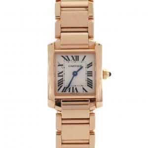 カルティエ タンクフランセーズSM PG W500264H PG･RG クォーツ