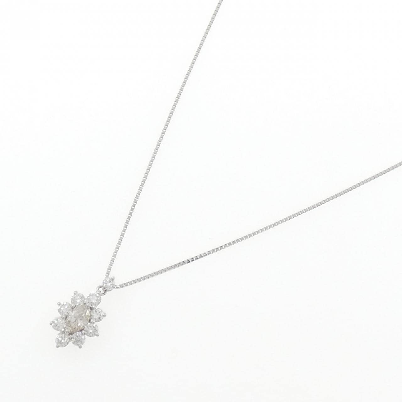 PT900/PT850 ダイヤモンド ネックレス 0.27CT