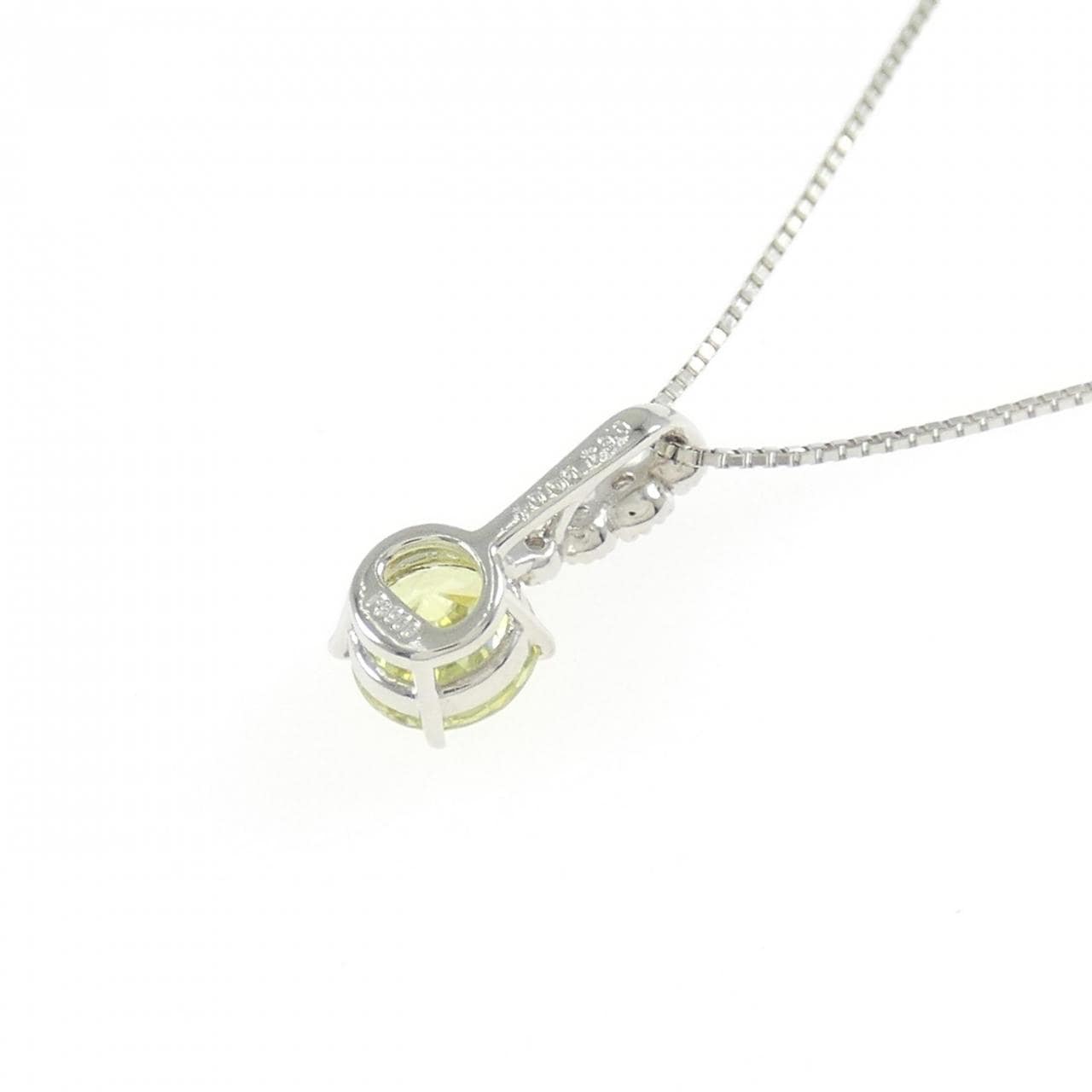 PT900/PT850 スフェーン ネックレス 0.64CT