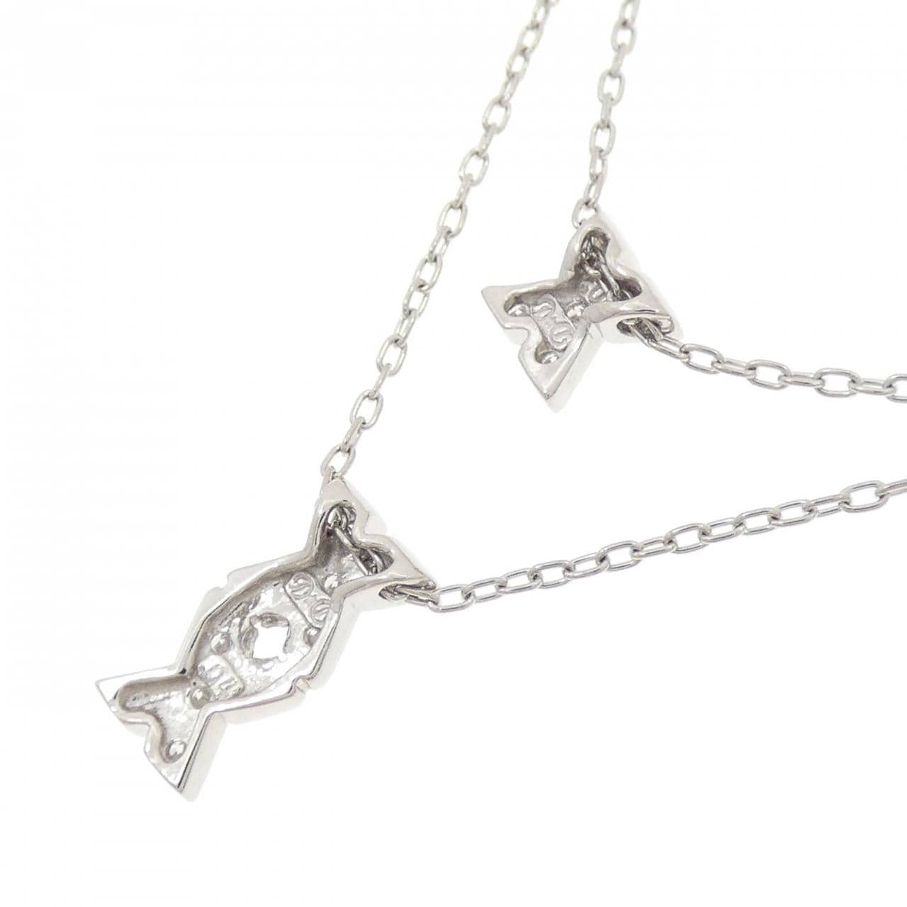 PT850 ダイヤモンド ネックレス 0.08CT
