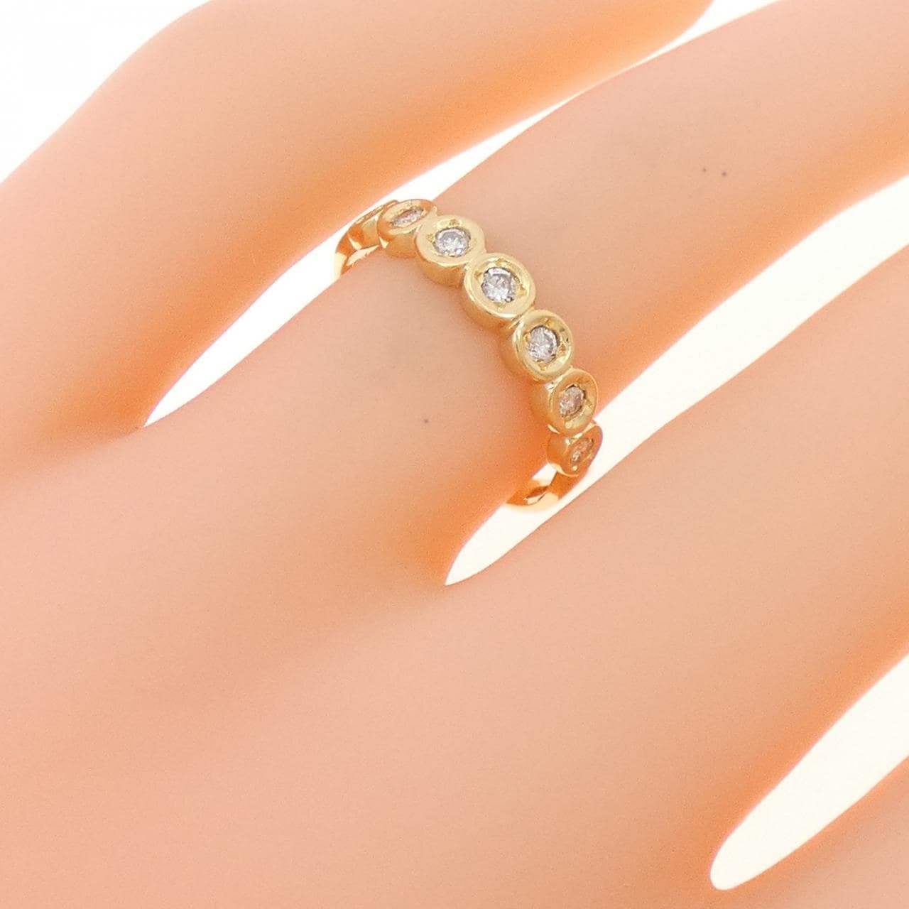 K18YG ダイヤモンド リング 012CT