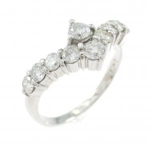 PT900 ダイヤモンド リング 1.00CT