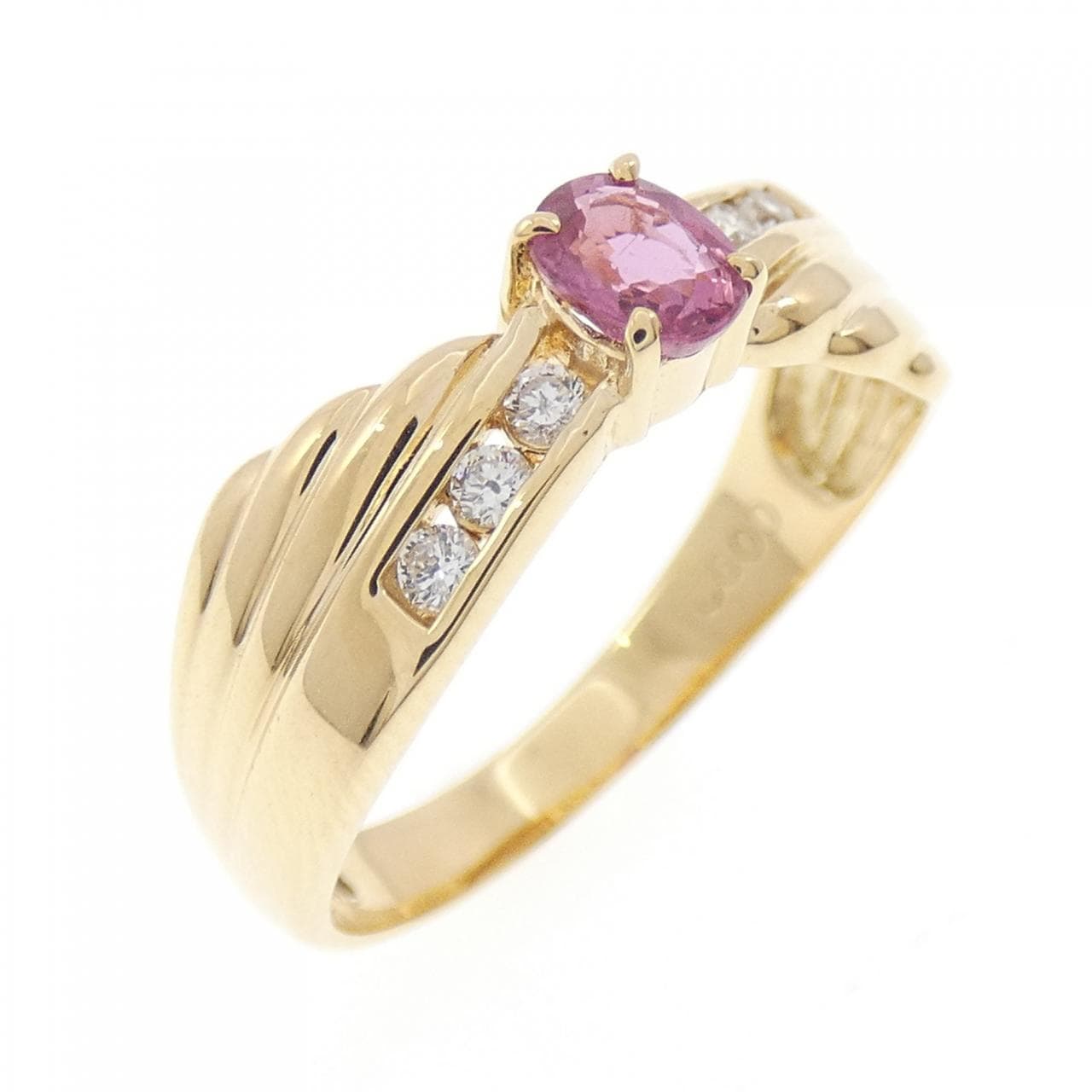 K18YG ルビー リング