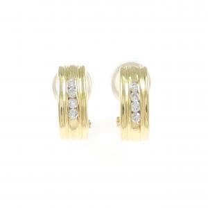 K18YG ダイヤモンド ピアス 0.20CT