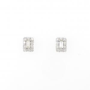 【新品】PT900 ダイヤモンド ピアス 0.44CT