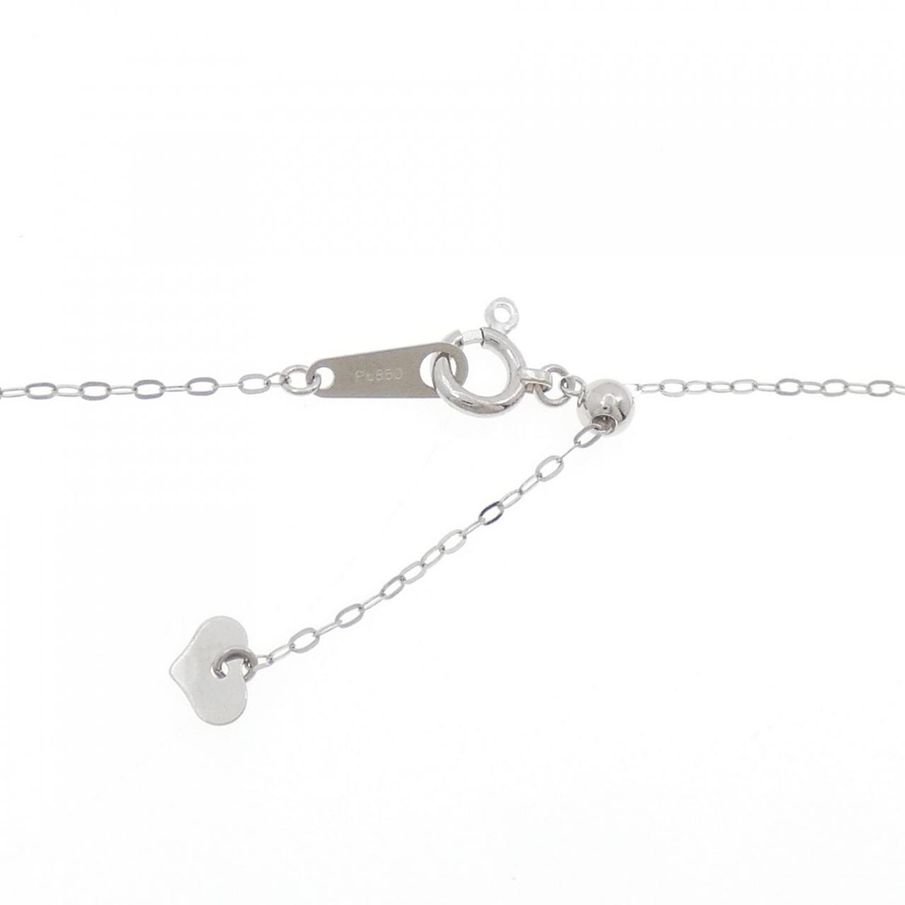 【新品】PT900/PT850 ダイヤモンド ネックレス 0.30CT