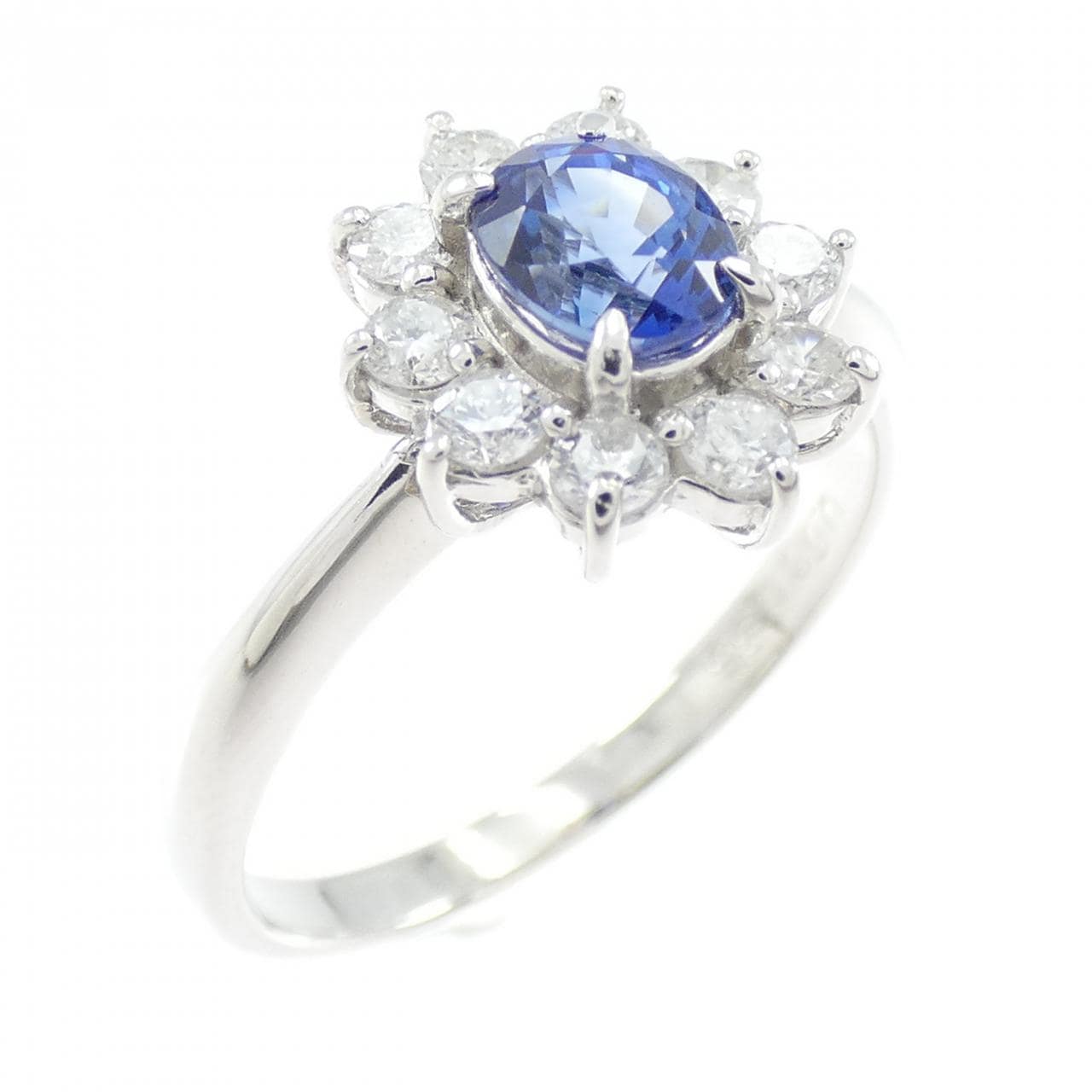 PT900 サファイヤ リング 0.68CT