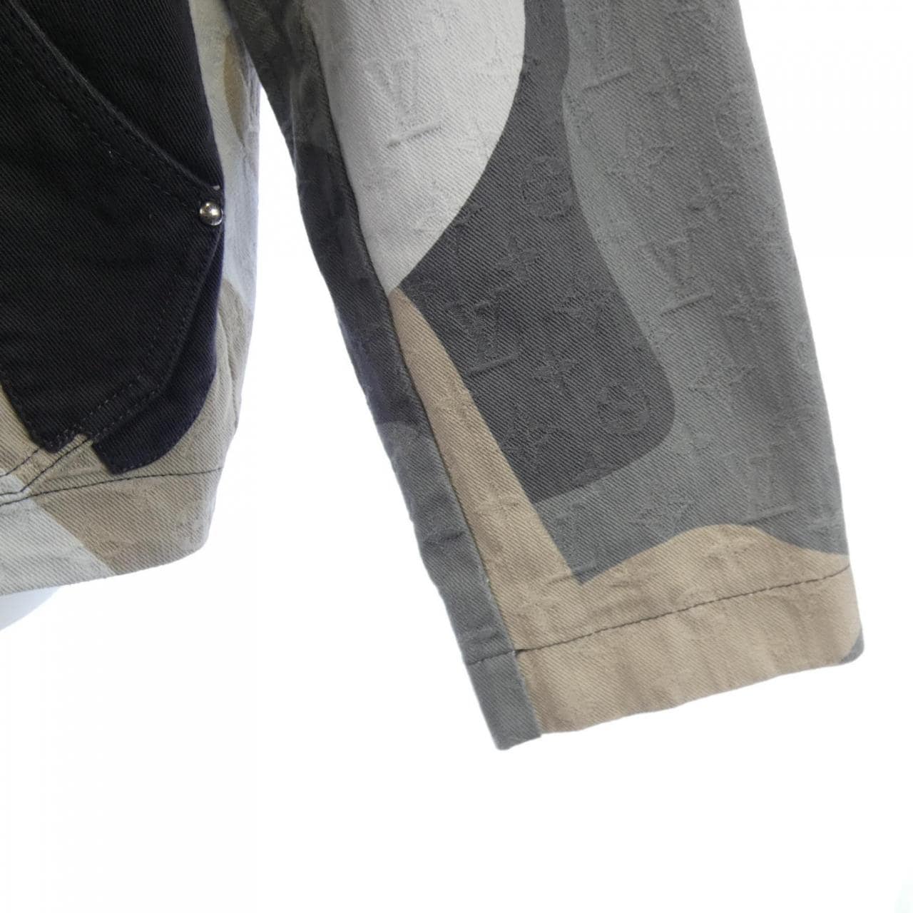 ルイヴィトン LOUIS VUITTON メイド トゥ オーダーパッチワークポートレートデニムジャケット HPA87WCKL ブルゾン