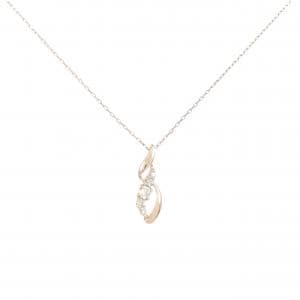 K10PG ダイヤモンド ネックレス 0.08CT