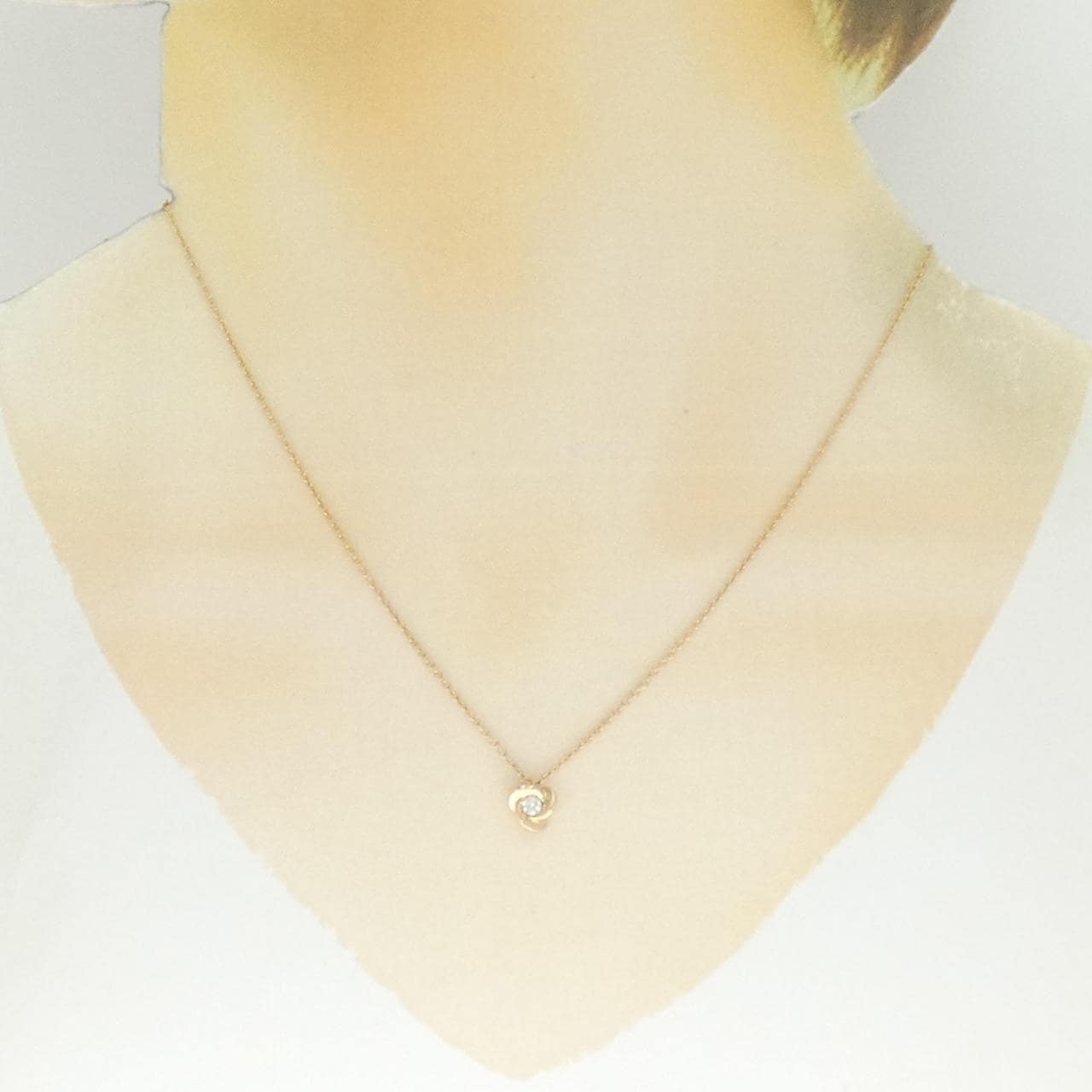 ポンテヴェキオ ダイヤモンド ネックレス 0.07CT