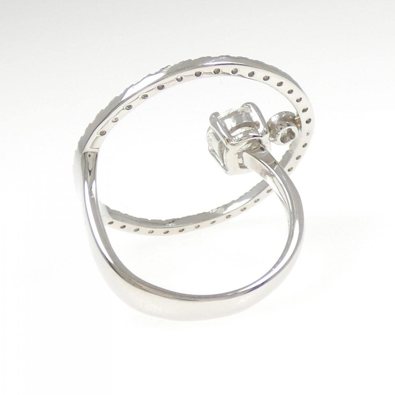 PT900 ダイヤモンド リング 0.804CT I SI2 Fair