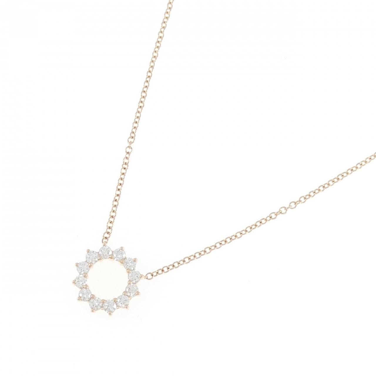 TIFFANY open circle mini necklace