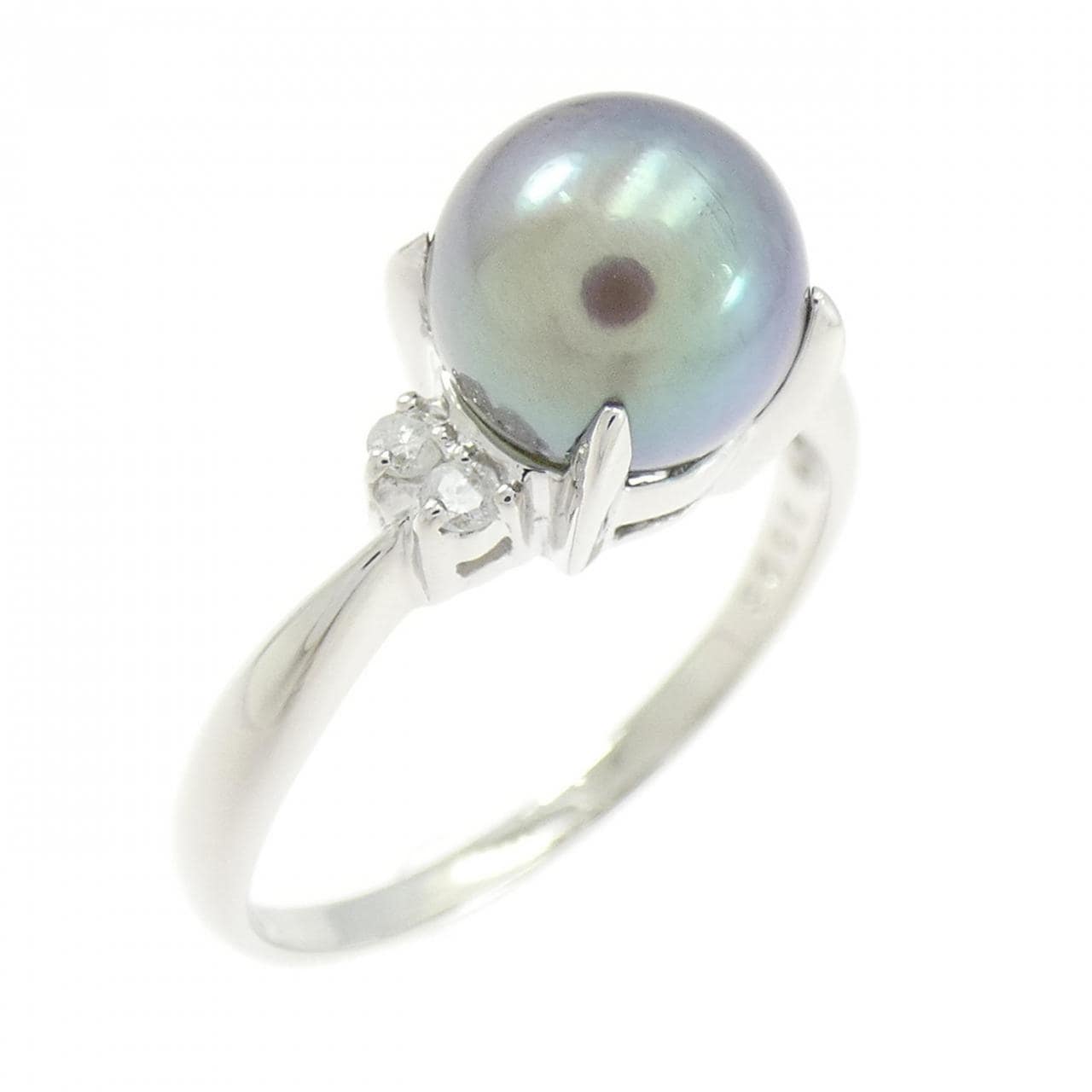 PT850 黒蝶パール リング 8.0mm