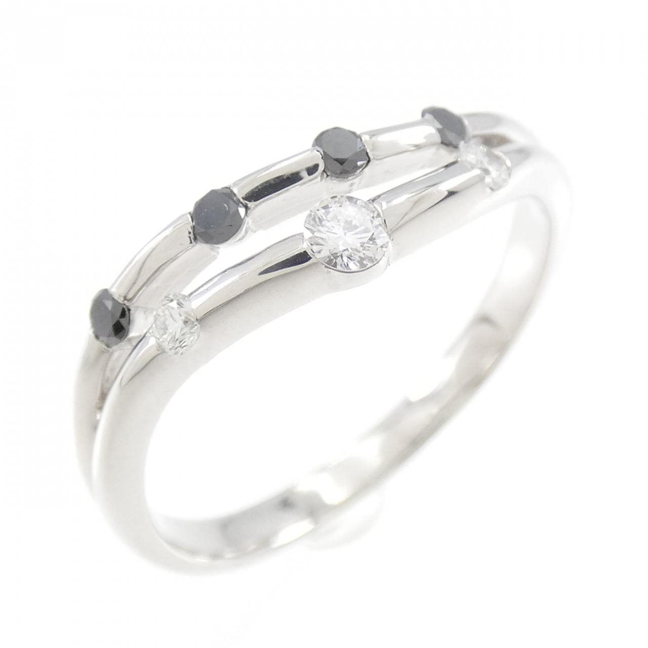 K18WG ダイヤモンド リング 0.28CT