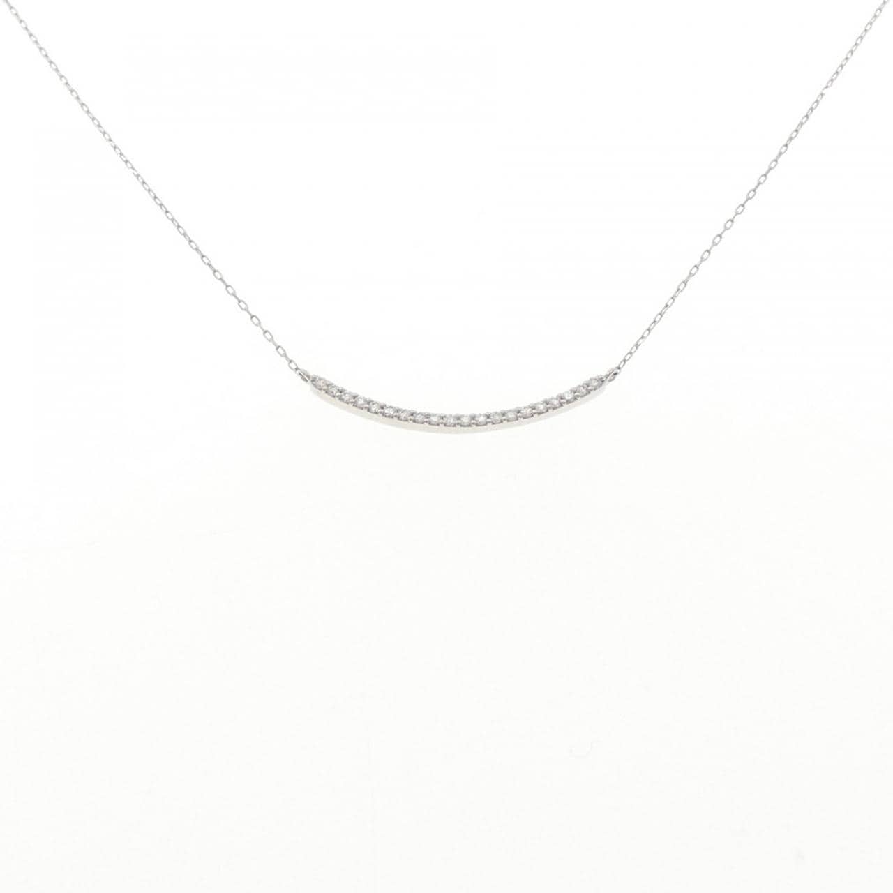 PT950/PT850 ダイヤモンド ネックレス 0.06CT
