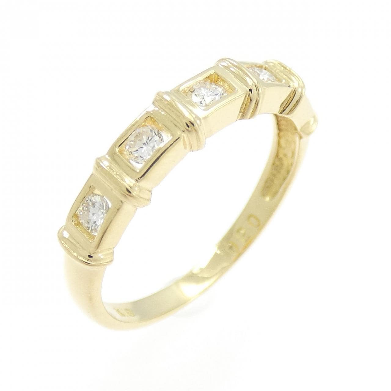 K18YG ダイヤモンド リング 0.20CT