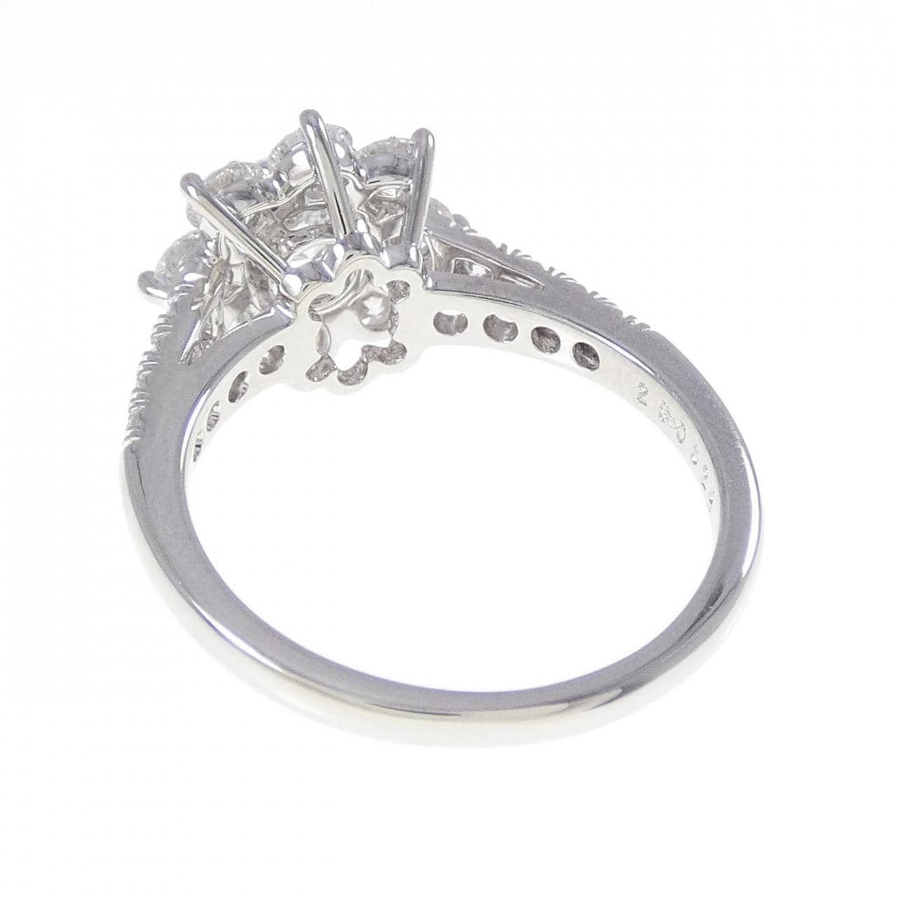 ハリーウィンストン サンフラワー スモール リング 0.72CT E VS1 3EXT