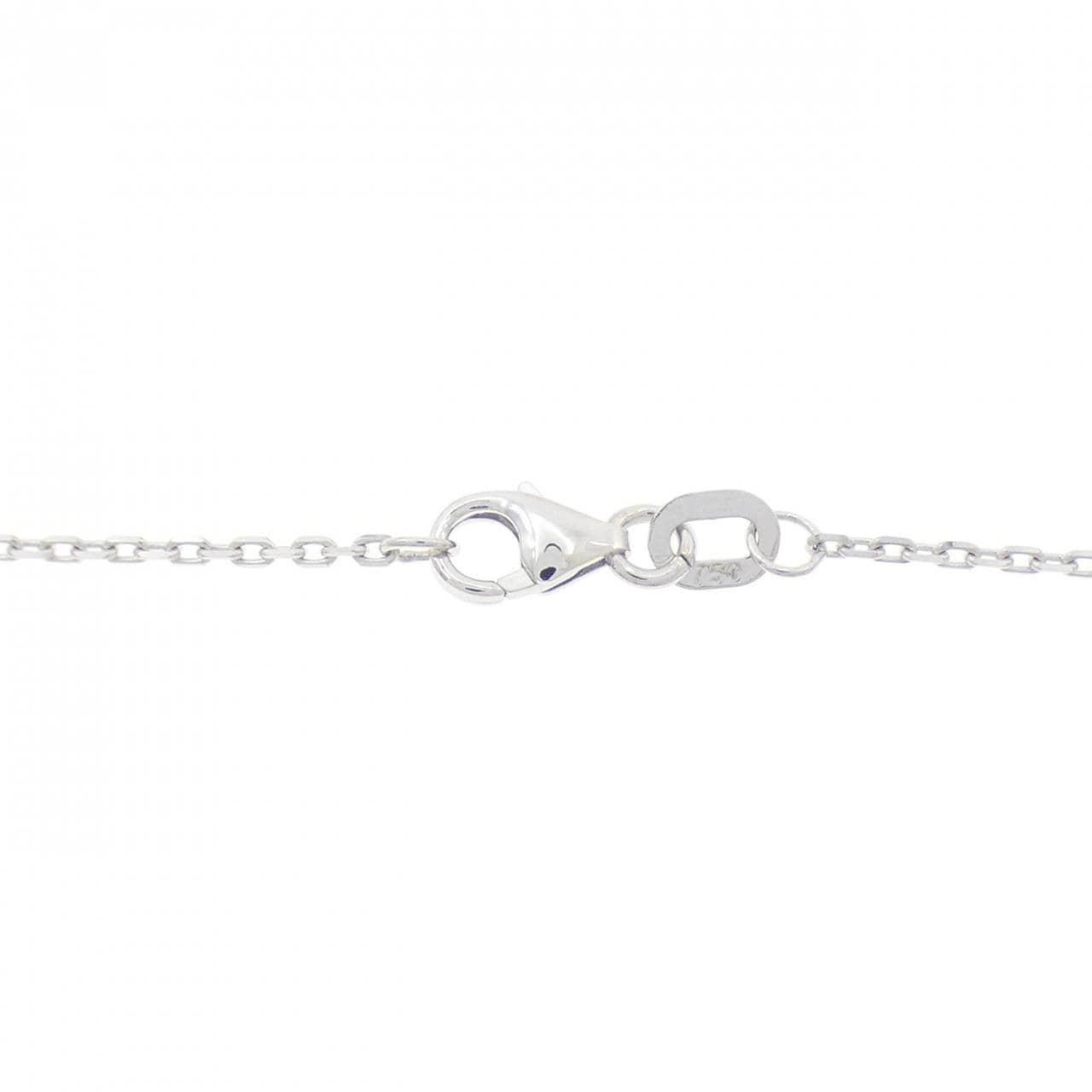 K18WG/750WG 黒蝶パール ネックレス 9.4mm