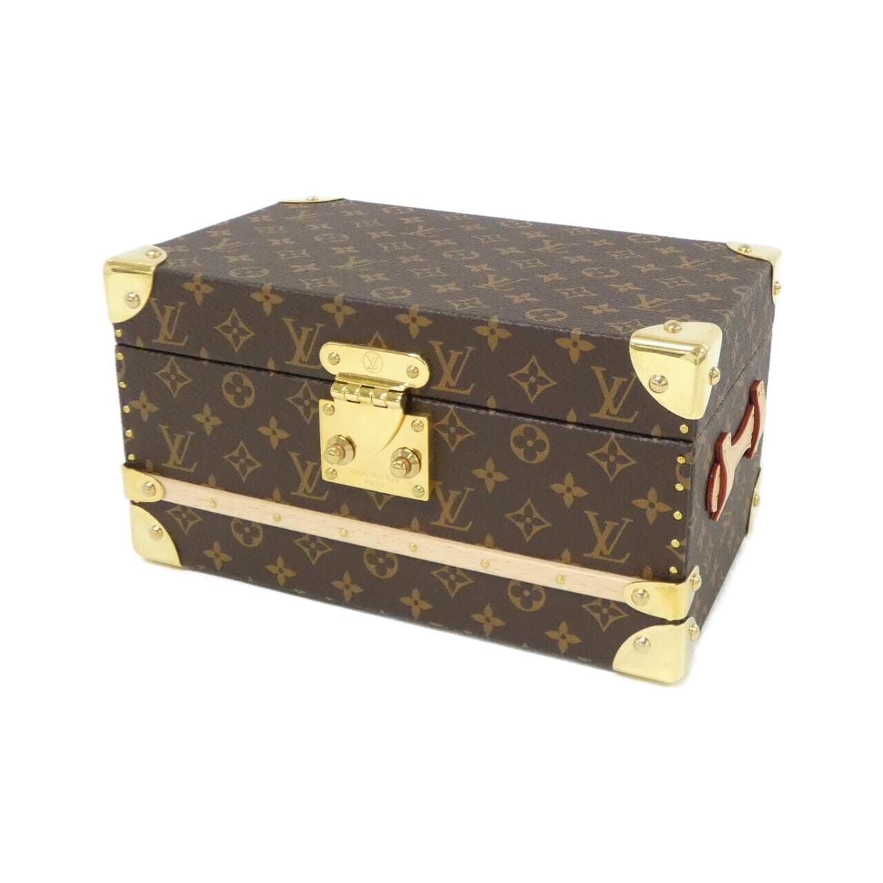 LOUIS VUITTON Monogram Mini Malle Bijou Jewelry Case M26066