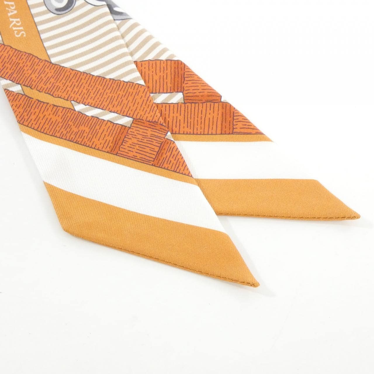 【未使用品】エルメス MORS A JOUETS CHEMISE ツイリー 063419S スカーフ