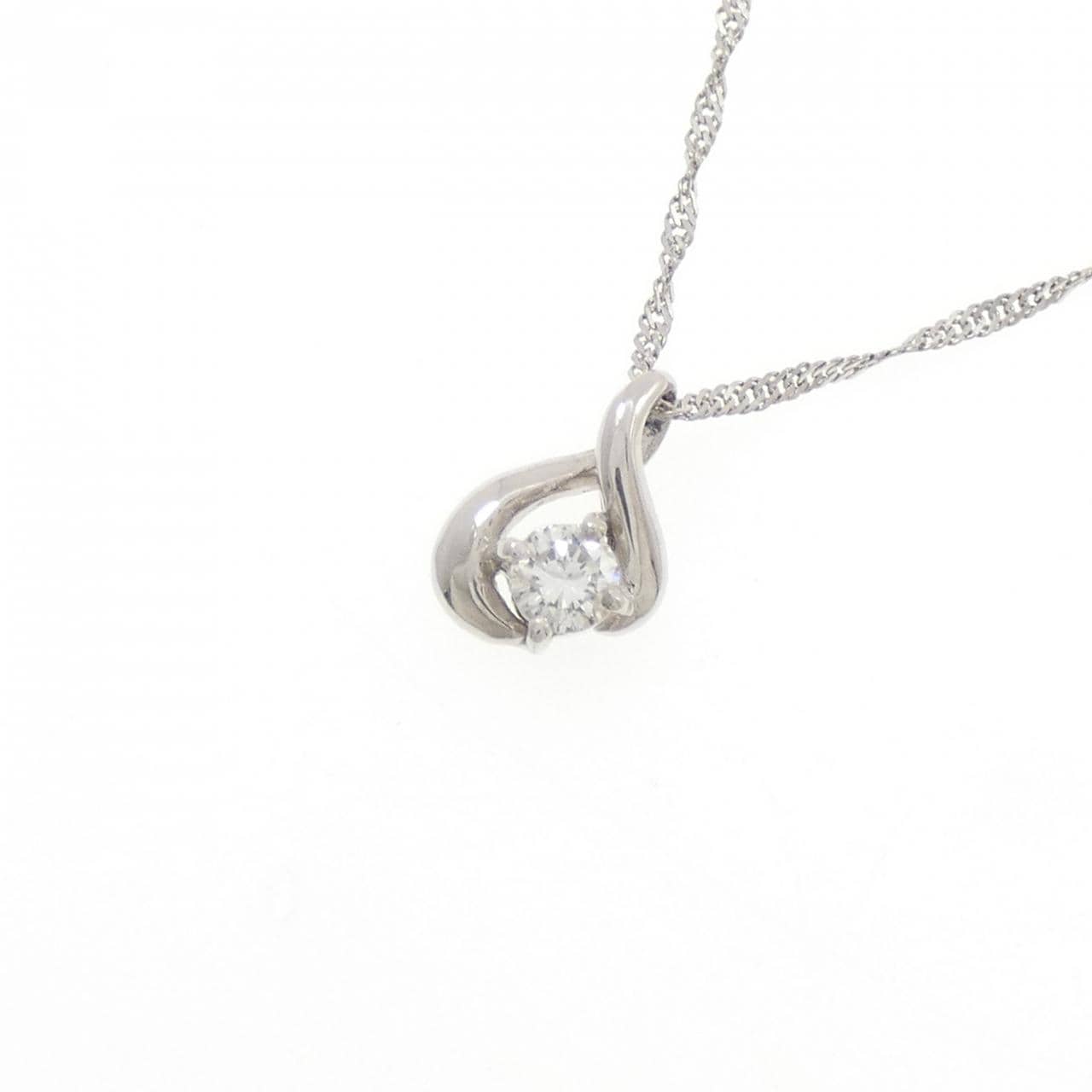 PT/PT850 ダイヤモンド ネックレス 0.1CT
