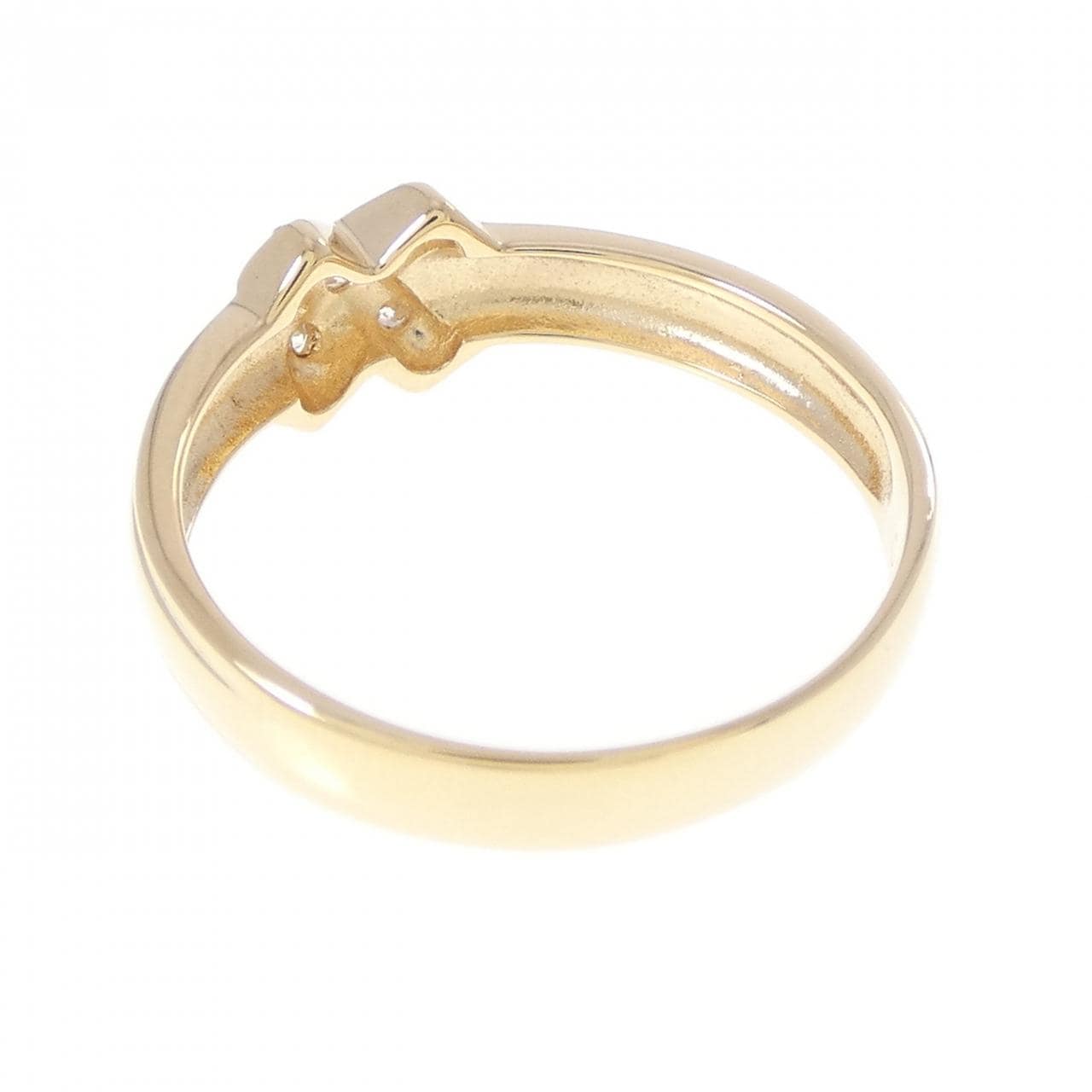 K18YG ダイヤモンド リング 0.05CT