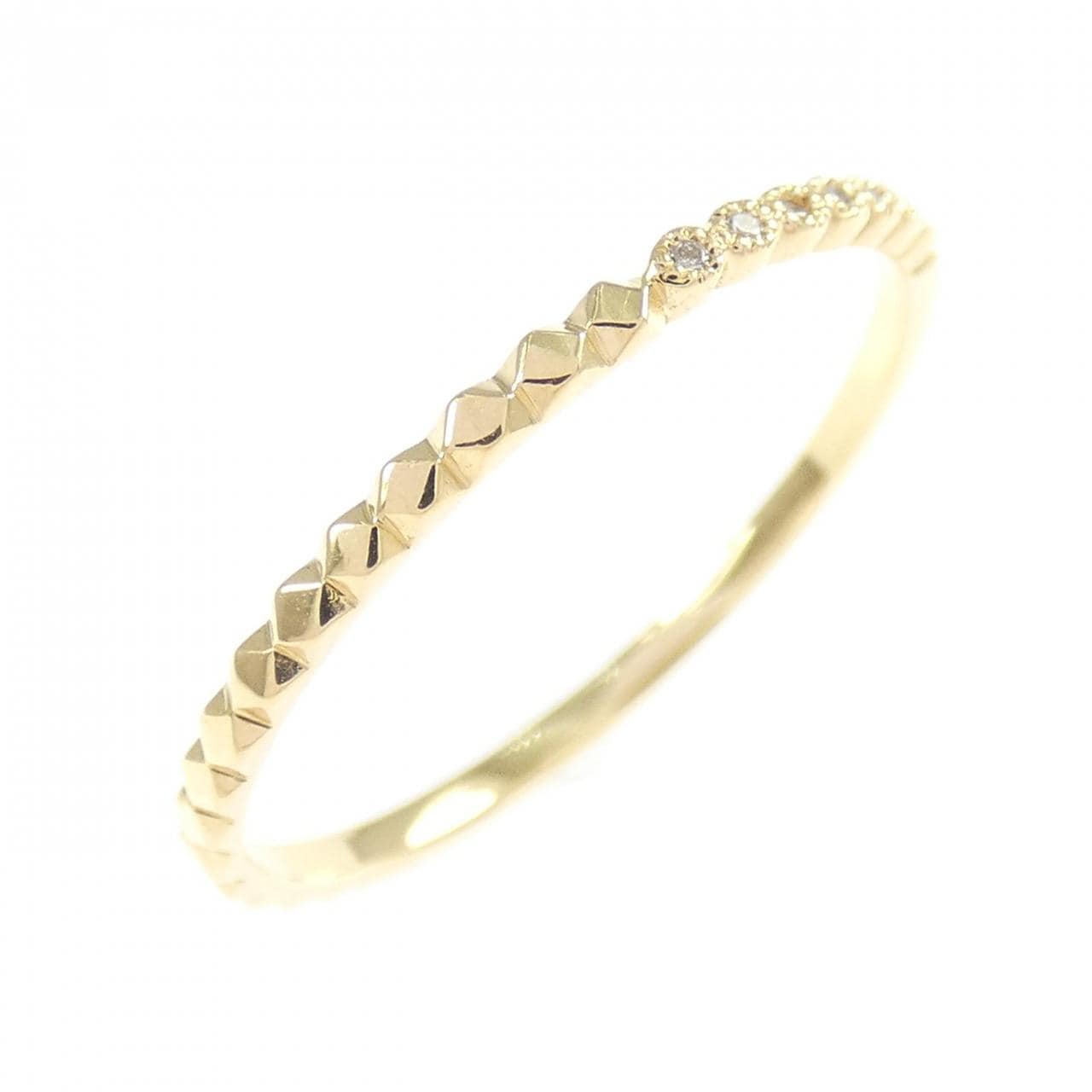K18YG ダイヤモンド リング 0.01CT