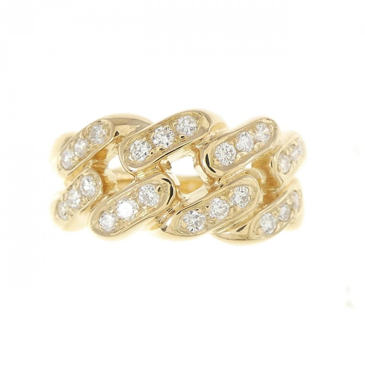 K18YG ダイヤモンド リング 0.29CT