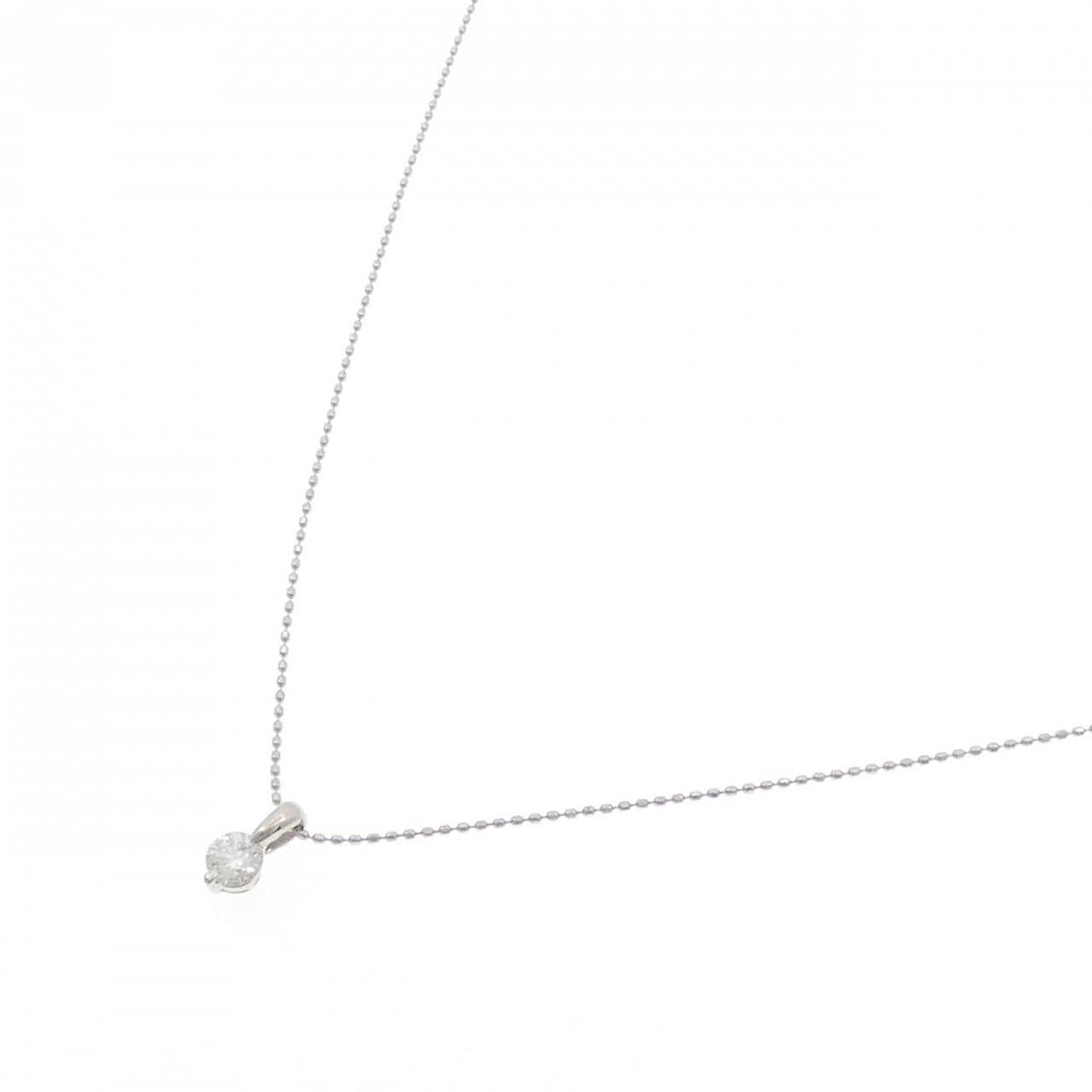 PT900/PT850 ダイヤモンド ネックレス 0.270CT G VS2 EXT
