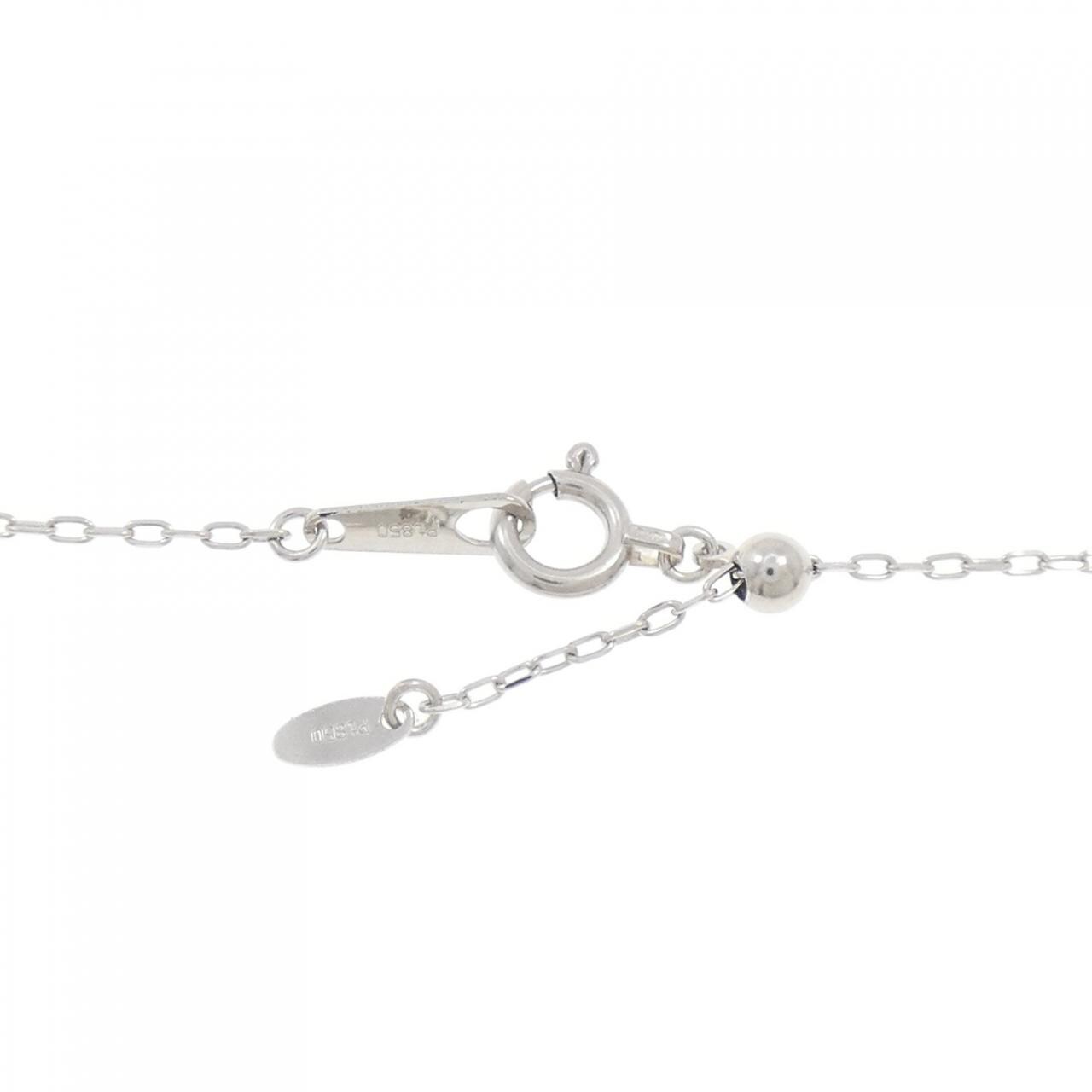 PT900/PT850 ダイヤモンド ネックレス 0.16CT