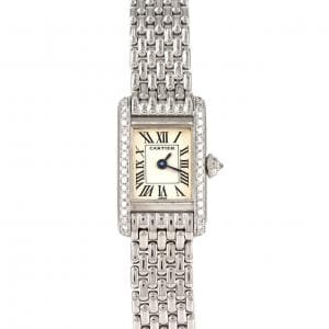 カルティエ ミニタンク WG/D WB2009U3 WG クォーツ