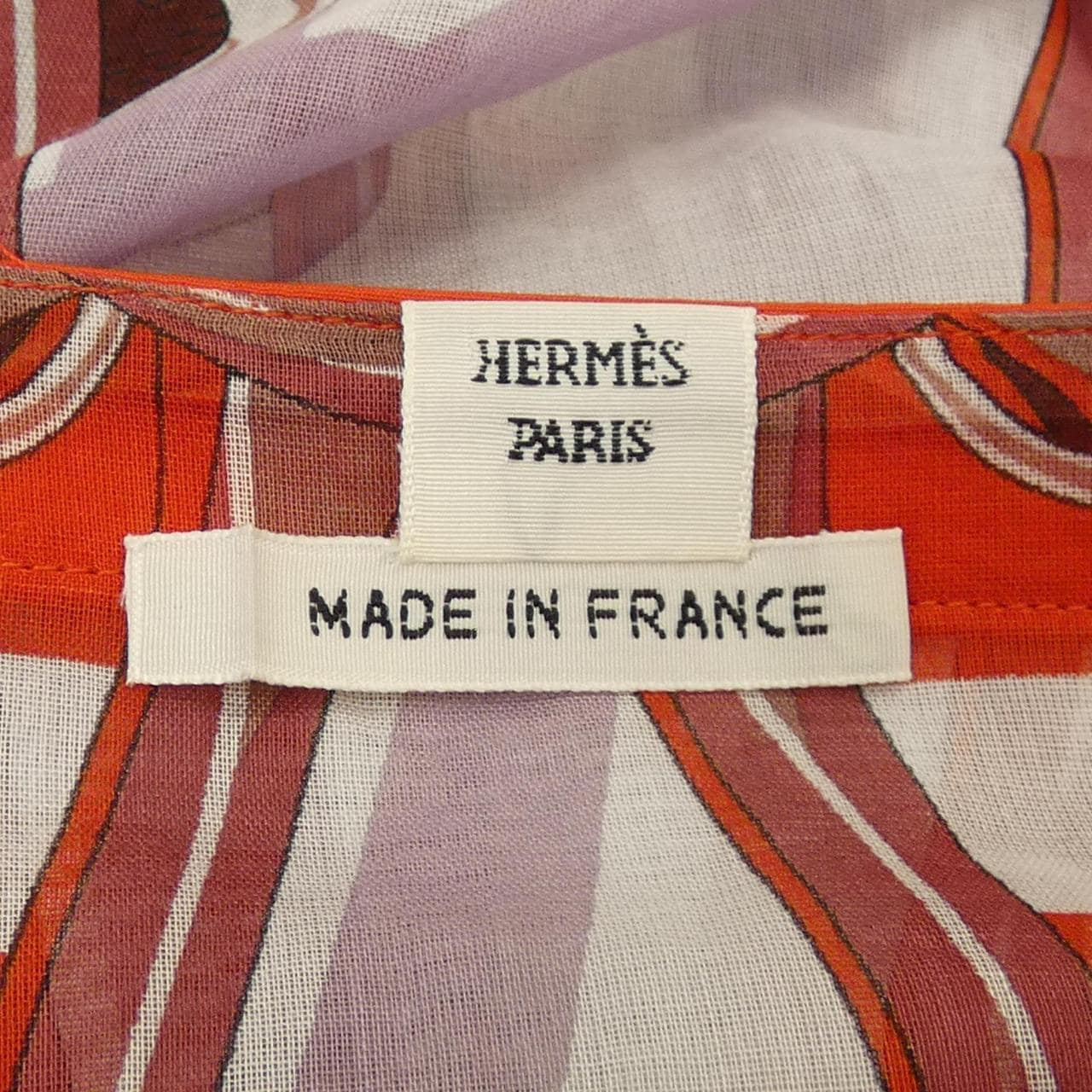エルメス HERMES EN ROUE LIBRE 4E3620DS ビーチチュニック チュニック