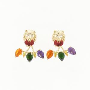 グッチ ライオンヘッド ピアス