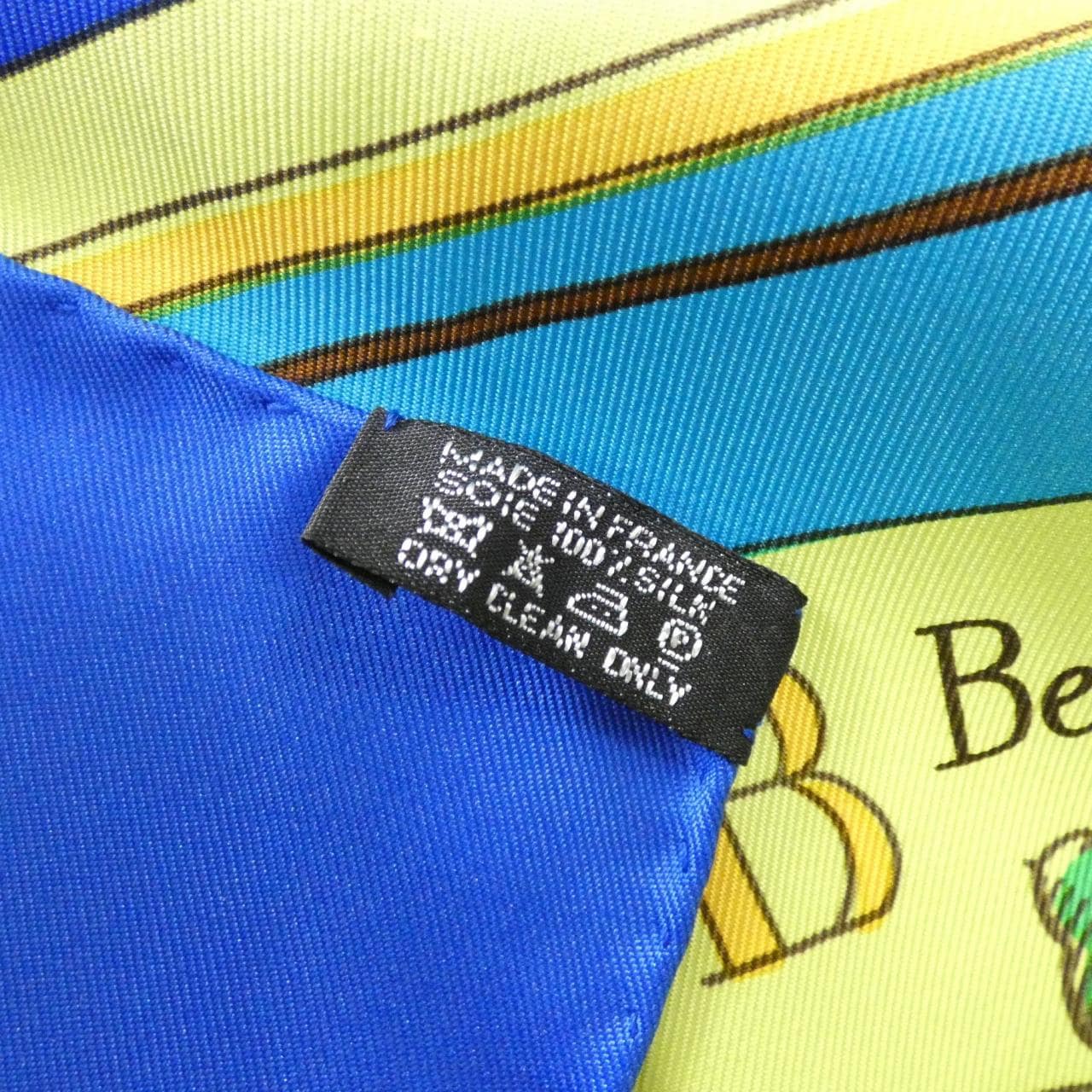 エルメス L'ALPHABET DES METIERS カレ スカーフ