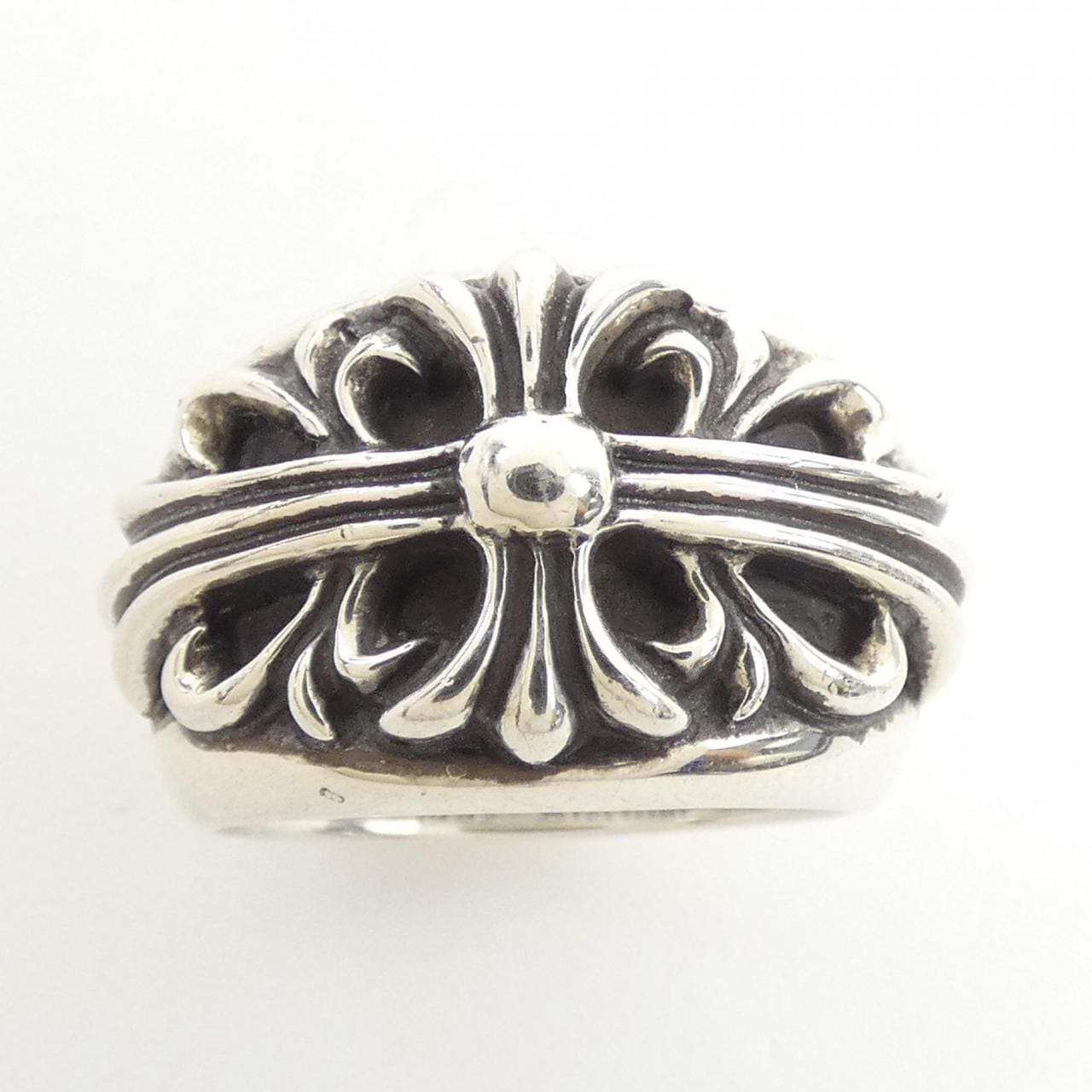 クロムハーツ CHROME HEARTS FLORAL CROSS フローラルクロス リング 207009009SLVXXX001 RING