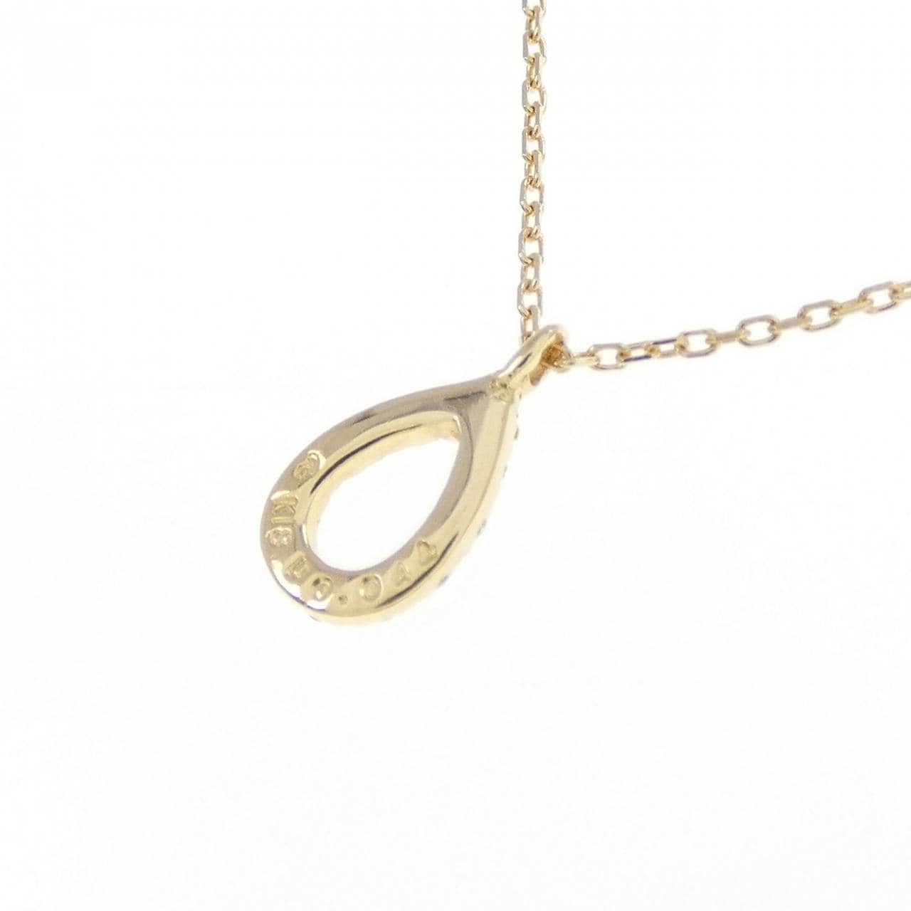 K18YG ダイヤモンド ネックレス 0.044CT