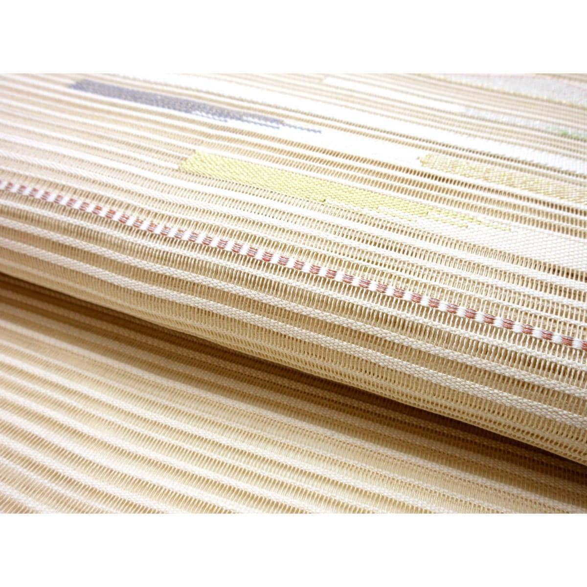 【未使用品】夏名古屋帯　絽綴織
