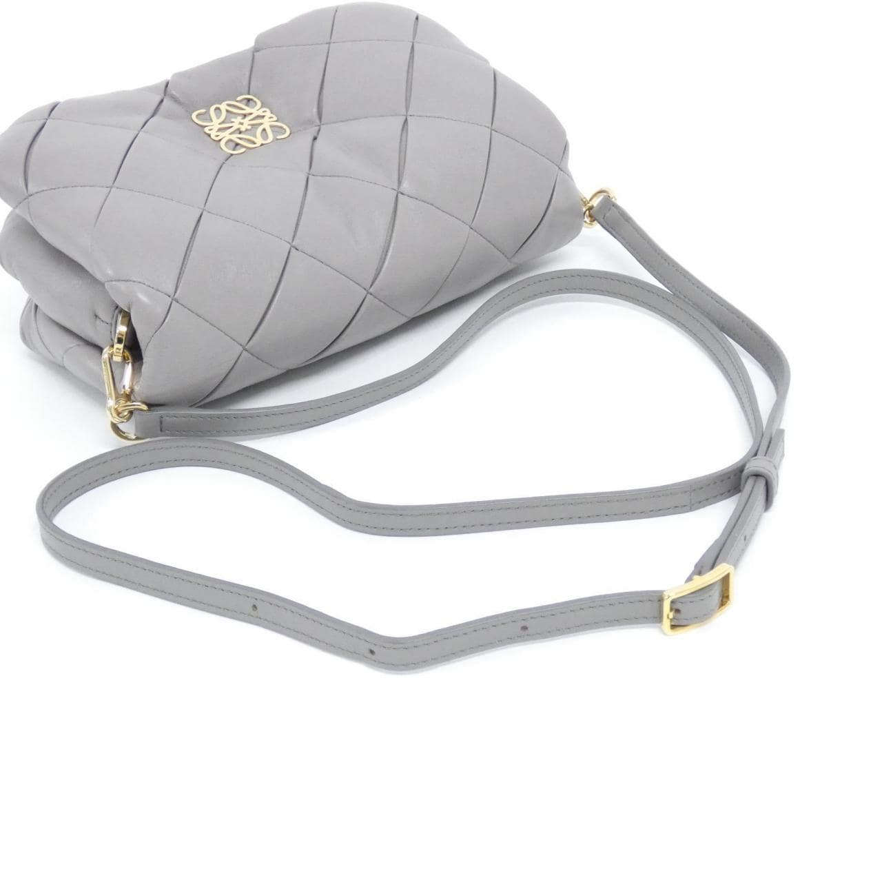 ロエベ ゴヤ パファー プリーツ ミニ A896W56X05 ショルダーバッグ