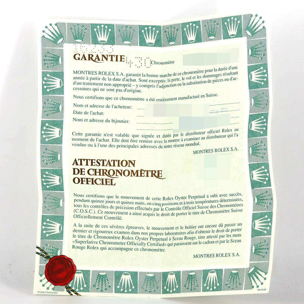 ロレックス デイトジャスト 16233 SSxYG 自動巻 K番