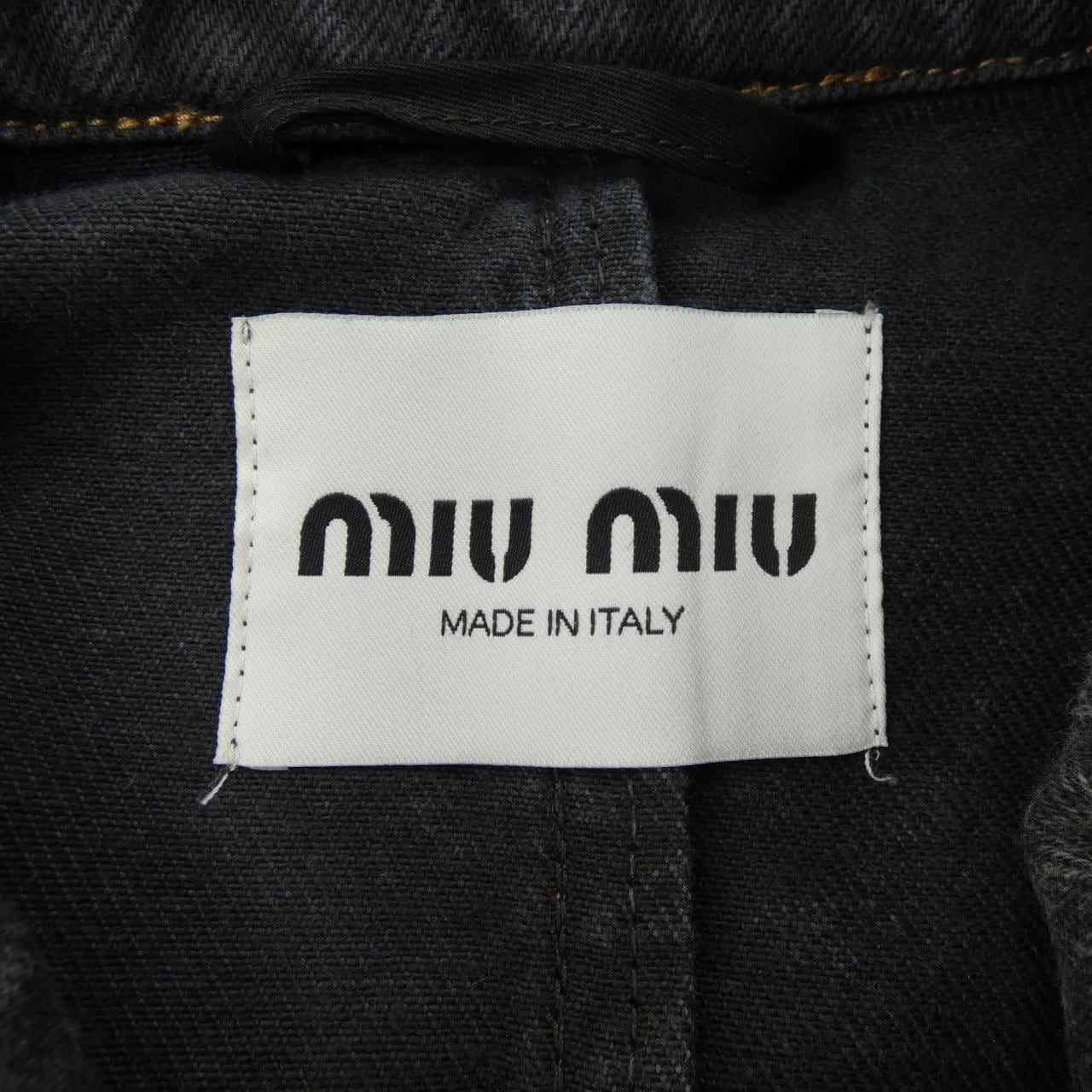 ミュウミュウ MIU MIU GWB174 S231 121H デニムジャケット