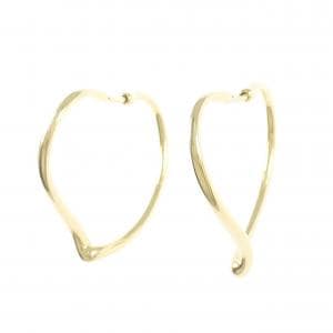 ティファニー オープンハート フープ ピアス