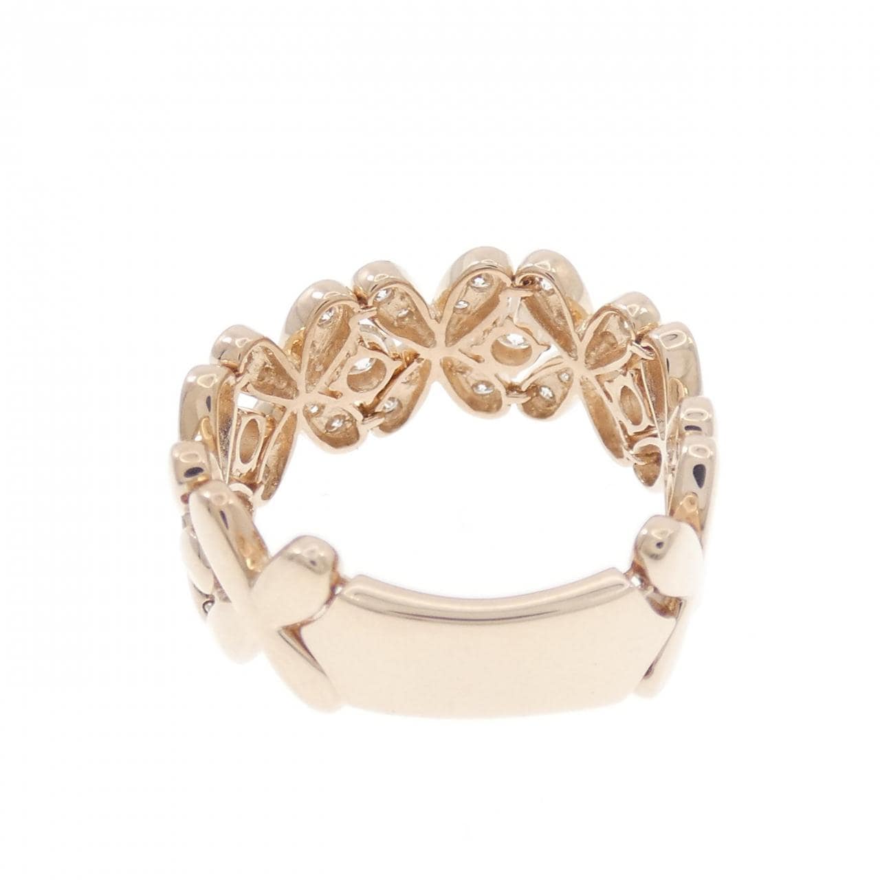 K18PG ダイヤモンド リング 0.56CT