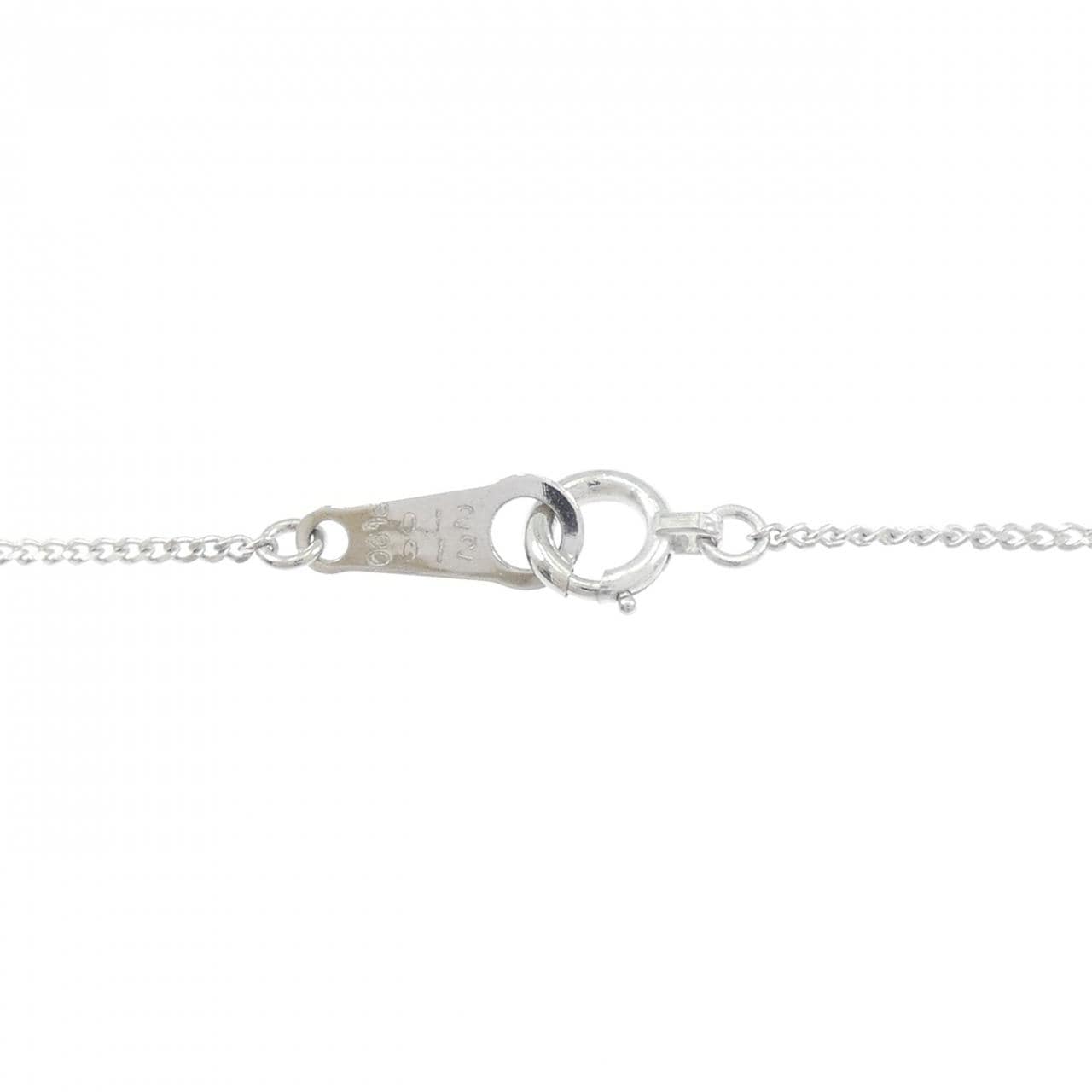 PT900/PT850 ダイヤモンド ネックレス 0.12CT